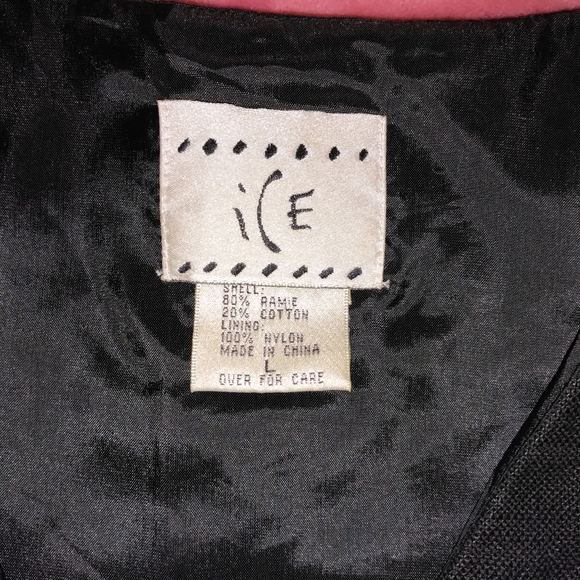 Beaded black vest from Ice - Picture 3 of 4